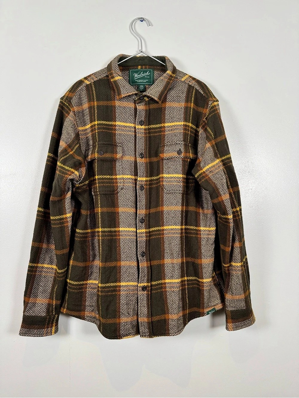 Woolrich Plaid Overshirt